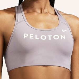 NWT Peloton Swoosh Nike Sports Bra. Purple.